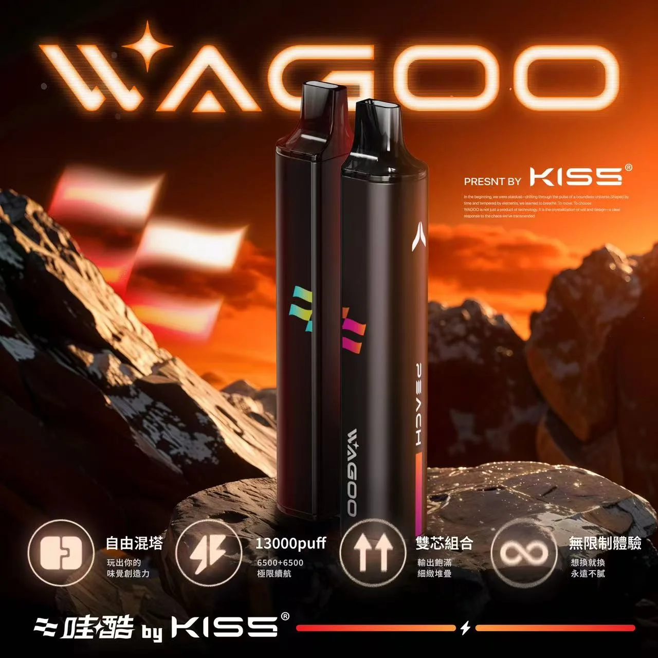 KIS5 WAGOO 6500口 拋棄式